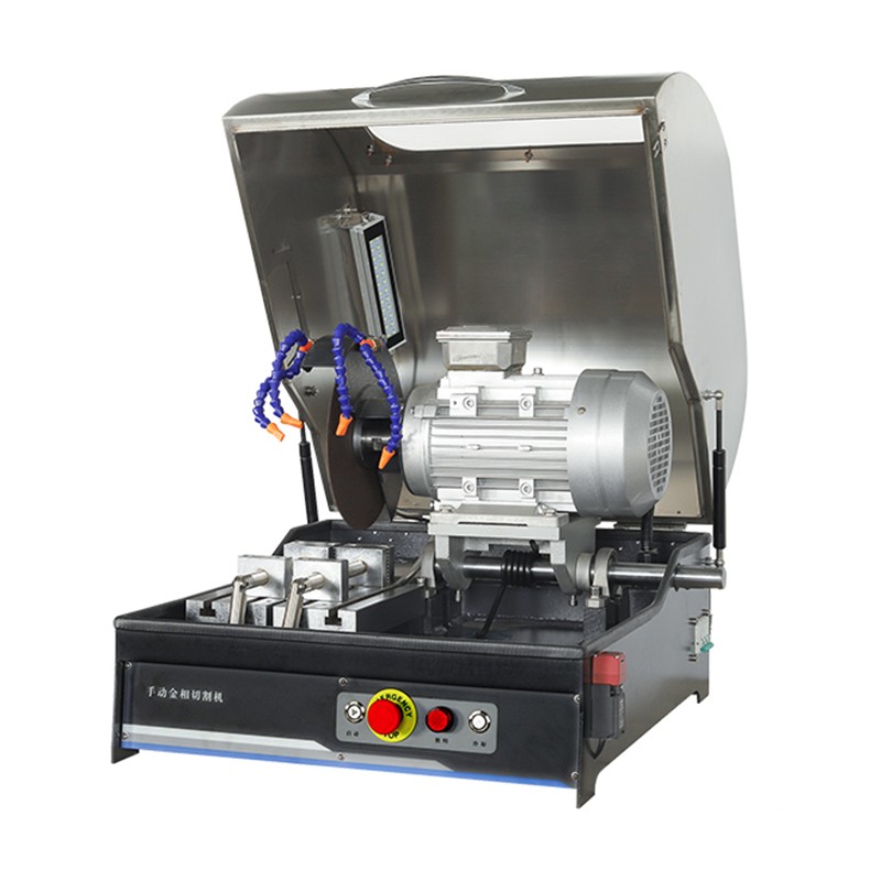 เครื่องตัดตัวอย่างด้วยความแม่นยำ Metallographic แบบแมนนวล Q Series/SQ Series