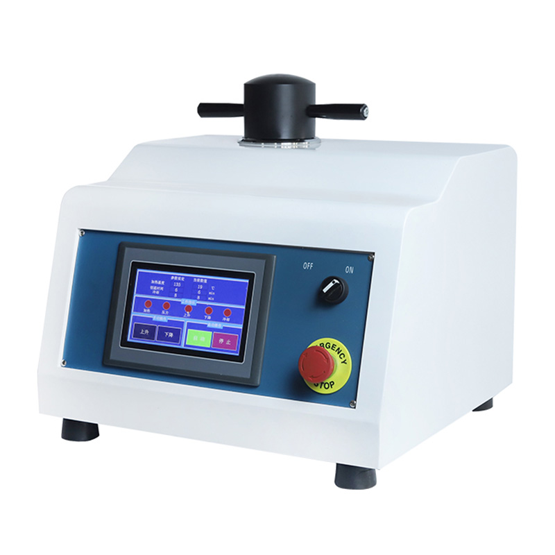 เครื่องติดตั้งชิ้นงาน Metallographic อัตโนมัติเต็มรูปแบบ ZXQ-1 พร้อมระบบระบายความร้อนด้วยน้ำ