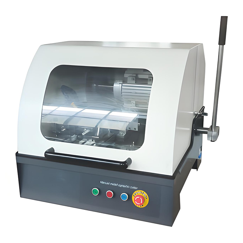 เครื่องตัดตัวอย่างด้วยความแม่นยำ Metallographic แบบแมนนวล Q Series/SQ Series