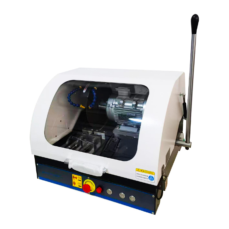 เครื่องตัดตัวอย่างด้วยความแม่นยำ Metallographic แบบแมนนวล Q Series/SQ Series